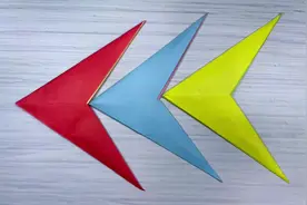折纸燕尾回旋飞镖，飞出去能自动回来吗？DIY创意手工制作
