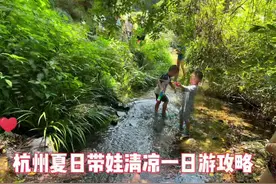 杭州夏日带娃清凉一日游攻略#龙井村 #九溪十八涧 #704工程