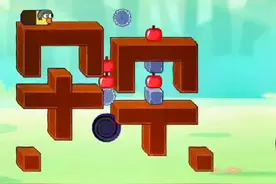 #贪吃的苹果蛇 #抖音小游戏 #休闲游戏 最新113关哪个小伙伴过了的出来走几步😓整emo了