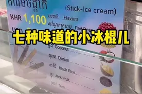 吃一下柬埔寨本土冰棍儿，让我忘记了它原本的味道🤣#东南亚 #冰棍 #奇葩美食 #我是你在柬埔寨的眼视频封面