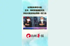 台湾的未来在大陆 王丰：两岸贸易顺差可见 失去大陆支持台湾将一穷二白视频封面