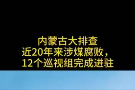 #内蒙古 内蒙古大排查近20年来涉煤腐败之际，12个巡视组完成进驻视频封面