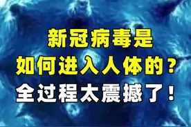 新冠病毒书如何进入人体的？全过程太震撼了！#科普 ##涨知识 #免疫细胞 #科普一下 #新冠病毒 