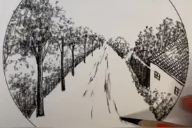 小时候想要逃离的地方，就是长大后再也回不去的远方#手绘 #原创 #画画 #简笔画 #感谢那些默默给我点赞的人 #抖出我的艺术 I视频封面
