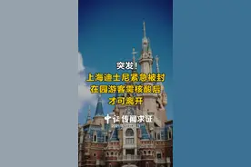 突发！上海迪士尼紧急被封，在园游客需核酸后才可离开#迪士尼 #上海 #上海迪士尼 