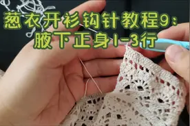#上热门 #钩针编织 #手工 #女士钩衣 #钩针教程