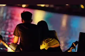 甜蜜情侣背影高清视频素材#人间烟火 #摄影 #素材 #拍出电影感