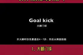 5种门将发球的技巧：1、大脚门球#足球教学 #足球技巧 #九码体育 #门将教学视频封面