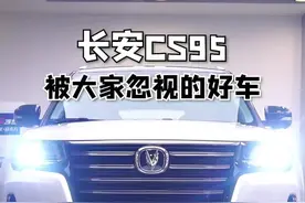 被大家忽略的旗舰SUV长安CS95   #长安cs95 #dou是好车 @抖音汽车 视频封面