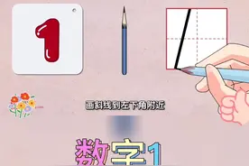 学写数字1-10#数学启蒙 #幼儿园数学 #数字书写 #数字书写规范格式 #数学 视频封面