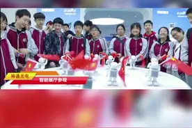 神通智能机器人，湖南神通智能股份有限公司研发制造。神通光电教育营地研学参观环节项目中，最吸引孩子们#人工智能 视频封面