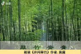 初中读过的课文《井冈翠竹》，致我们这一代人逝去的青春！😝视频封面