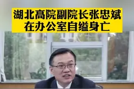 突发！主持扫黑除恶约谈会三天后，#湖北高院副院长在办公室自缢身亡 ！视频封面