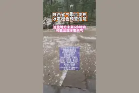 陕西省气象台发布冰雹橙色预警信号，这些地方未来6小时内可能出现冰雹天气#西安 #陕西dou知道 #天气视频封面