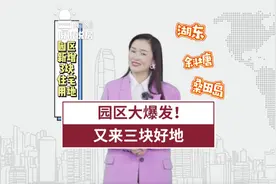 园区新增3块宅地，位于湖东等核心板块！ #苏州楼市#土拍快讯视频封面