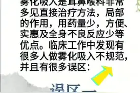 雾化吸入是耳鼻喉科经常使用治疗手段，效果好，副作用小，但实际工作，有很多人对雾化吸入有误解，误区系列一:视频封面