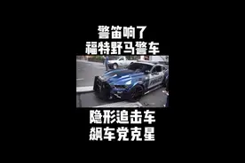 你们要的野马警车安排了，V8 5.0追击车就问你服不服！别问多少钱，链接在下面#野马 #警车 #dou是好车视频封面