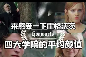 #哈利波特 来感受一下霍格沃茨四大学院的平均颜值