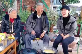 #褚时健 褚老生前视频，喊王石娇妻#田朴珺  “宝宝视频封面