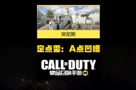 突尼斯A点凹槽定点雷！#使命召唤手游视频封面