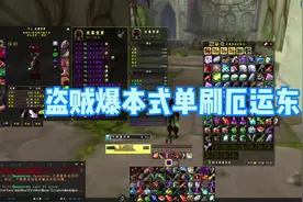 装备好了后，盗贼厄运东挖矿也是爆本式刷法，一趟一个奥水行不..视频封面