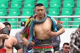 195 特木热巴特尔 霸气上场 #那达慕   #蒙古搏克视频封面
