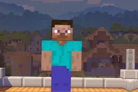 史蒂夫眼睛变成了白瞳白眼两款皮肤嘿嘿来啦！#我的世界