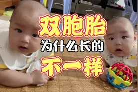 为什么你们家的双胞胎长的不一样？双胞胎不是都长的很像吗视频封面