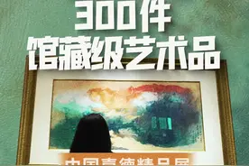 一次近距离看300件馆藏级艺术精品，博物馆都不一定能看到的艺术精品，今天带大家去现场一睹为快！#艺术展 #拍卖 #张大千 #意公子讲艺术视频封面