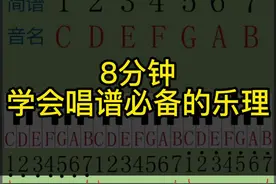 8分钟带你了解唱谱必备的乐理知识#零基础 #识谱 #唱谱 #学简谱 #老李的音乐课 视频封面