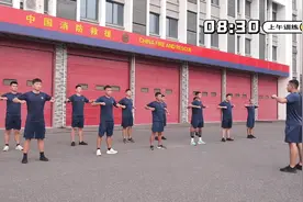 沉浸式体验消防员的一天 ＃蓝朋友＃消防员的日常