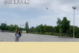 好久没出门了，等消停了，就去放风筝！存货，一张纸就能飞的风筝！#折纸 #亲子互动游戏 #自制玩具