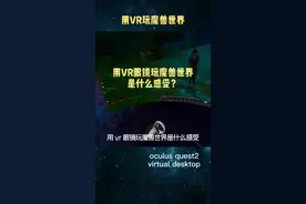 梦想实现了么？#魔兽世界#vr眼镜#oculus视频封面