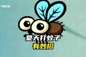 嘴巴“喔喔”能招蚊子？萌娃在爸爸指挥下实验，被蚊子扑了一脸！视频封面