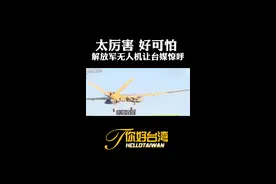 太厉害 好可怕 解放军无人机让台媒惊呼#你好台湾网 #台湾新闻 #无人机视频封面