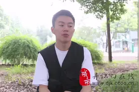 十堰市县市理科第一名、丹江口市一中刘天钺谈学习与休息。