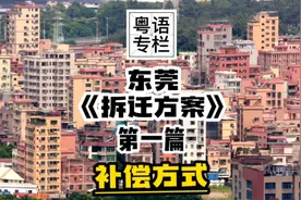 解读东莞《拆迁方案》第一篇：补偿方式视频封面