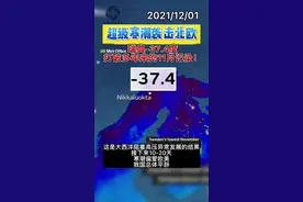 超级寒潮袭击北欧，瑞典-37.4度打破多年来的11月记录！#注意防范 #极端天气 #最新消息 #天气预报 #重要提醒 #新闻 #为祖国点赞 #科普 #生态环境 #瑞典 #寒潮 #全球变暖视频封面