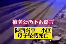 陕西兴平一小区母子坠楼死亡，网传被老公扔下楼系谣言！#坠楼 #谣言 #政媒原创作者联盟 @DOU+小助手视频封面