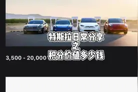特斯拉日常分享之积分价值多少钱？如何兑换更划算