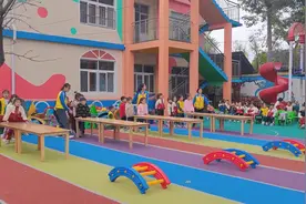 秋季运动会之大班游戏集锦～  #幼儿园 #幼儿园户外游戏视频封面