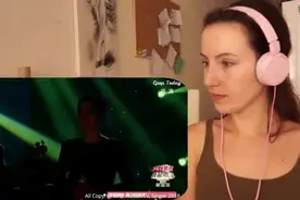 外国美女看谭维维《乌兰巴托的夜》reaction，音乐真的是无国界啊视频封面