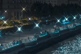 向应国家号召，上海限电，关闭浦江两岸所有景观灯光，路灯提前关闭，第一次看到没有灯光的上海滩，内透也很美#航拍#上海#限电#外滩 #夜上海 #实拍暂停景观照明的上海外滩  视频封面