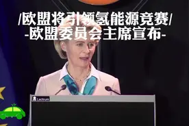 #中欧氢能源争霸 #欧盟发布氢能源计划 #氢能源 #国际 #欧盟视频封面