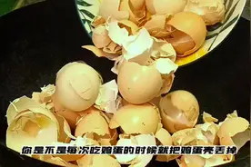 以后家里的鸡蛋壳不要在丢掉了，把它磨成粉，作用实在是太厉害了视频封面