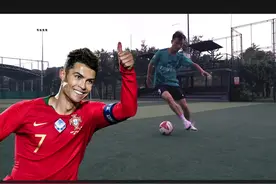 C罗梦幻脚步，边路连续踩单车过人，学会让你惊爆全场#足球 #c罗 #踩单车 #边路 #过人 #足球教学