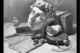 这个联考纸太难用了，超级难用，慎重#山东联考 #素描 #素描静物视频封面