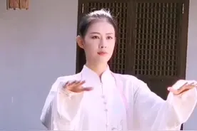 一个热爱太极的阳光女孩，谢谢铁粉为我编辑的视频，感谢大家的支持和关注#太极 #弘扬传统文化 @抖音短视频视频封面
