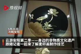 云游安阳丨跟随记者一起来了解麦秆画制作技艺视频封面