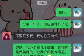《分手之后你释怀了吗》#聊天记录 #情感文案视频封面